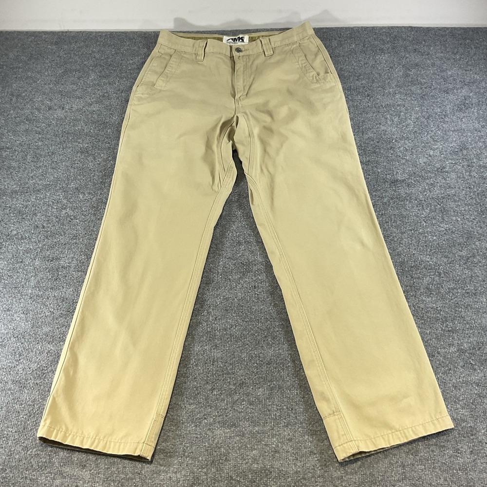 Mountain Khakis Original Mountain Pant 35x34 Mens Khaki Canvas Hiking Work Pants